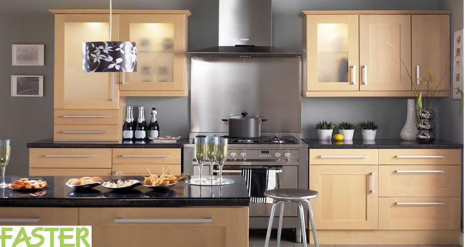 Thiết bị nhà bếp đồng bộ Faster tạo không gian bếp đẳng cấp và sang trọng