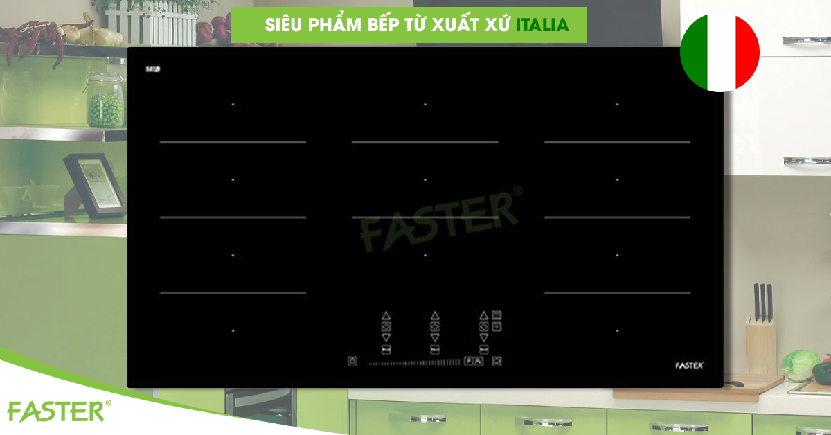 Giới thiệu bếp từ cao cấp nhập khẩu Italia - Freezone Induction Cooktop 960TS