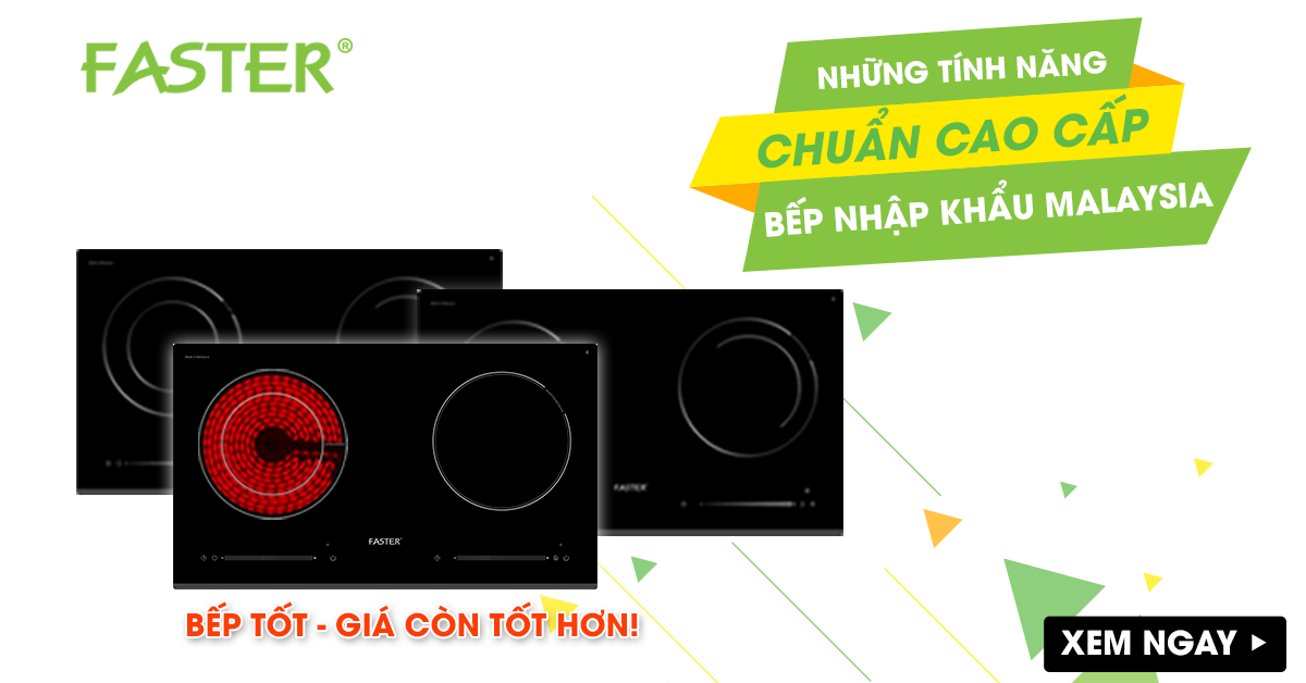 Những tính năng cao cấp theo tiêu chuẩn châu Âu mà bếp Malaysia sở hữu