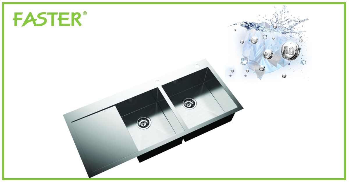 Chậu rửa bát nano bạc kháng khuẩn là gì?