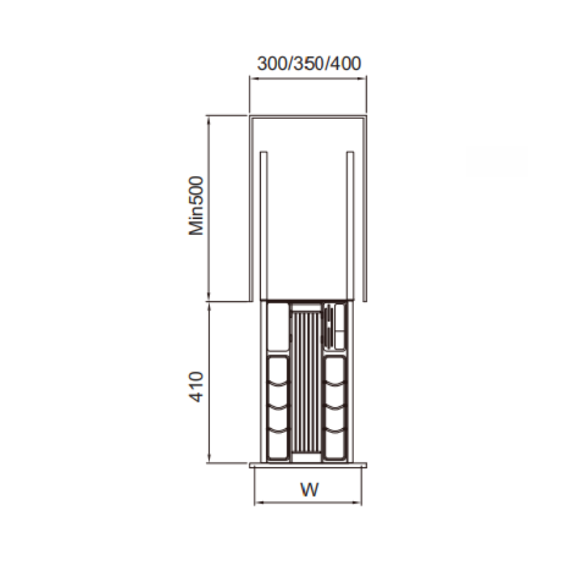 Giá đa năng FS DN300/350/400-OV