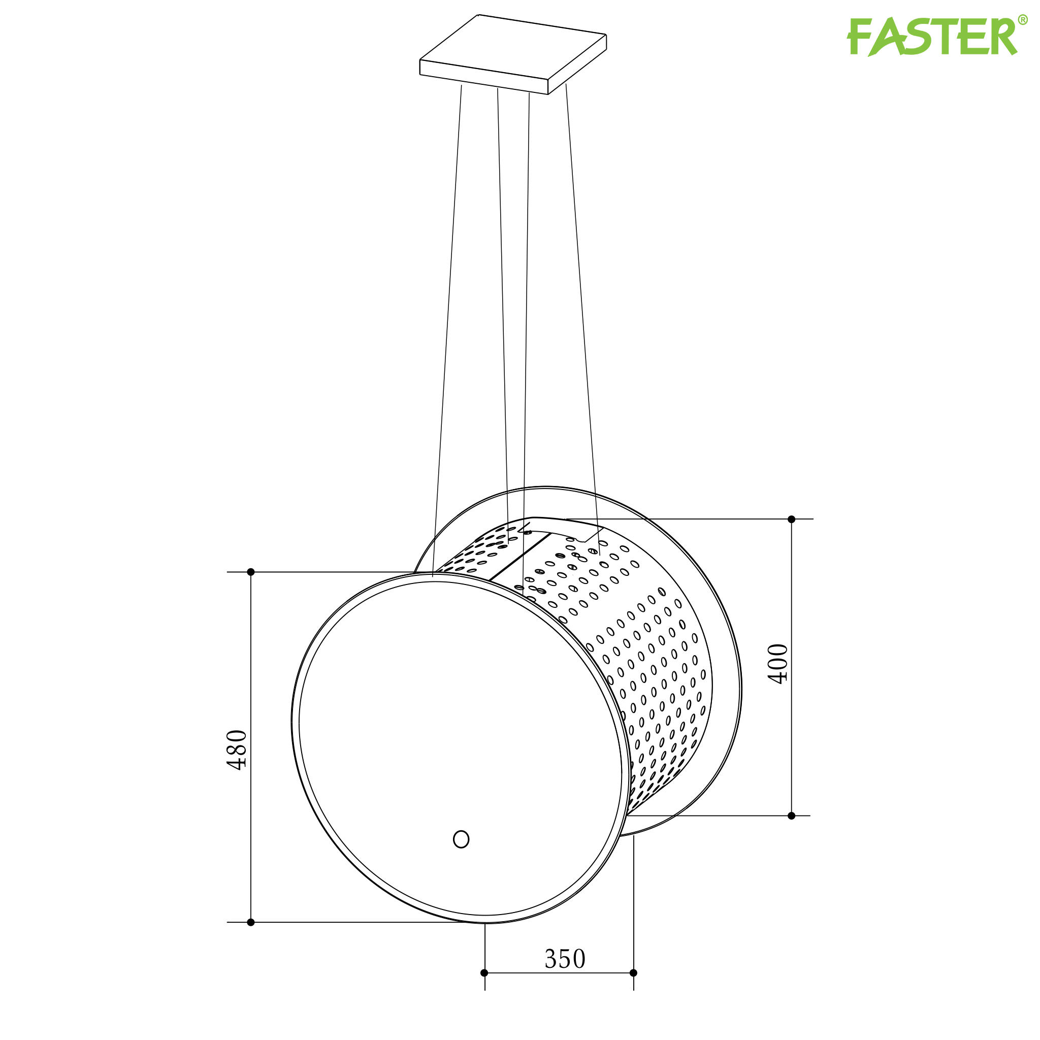 Máy hút mùi treo độc lập CEL DECOR