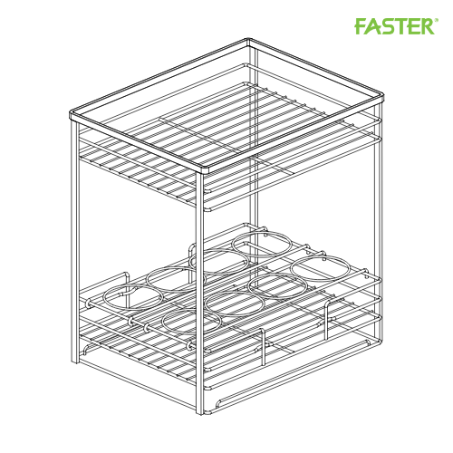 Giá gia vị FS 350GV