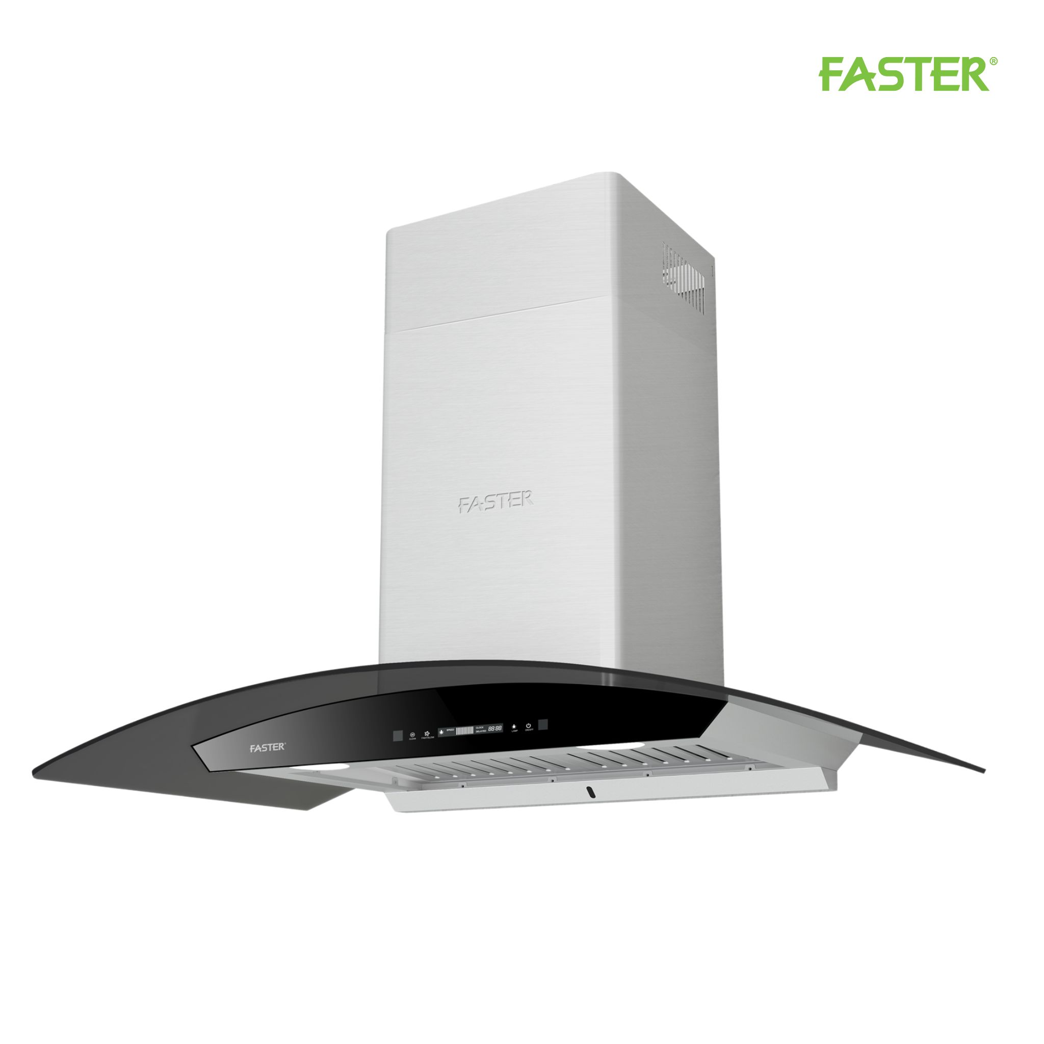 Hút mùi treo tường dạng kính cong FS 700T Autoclean