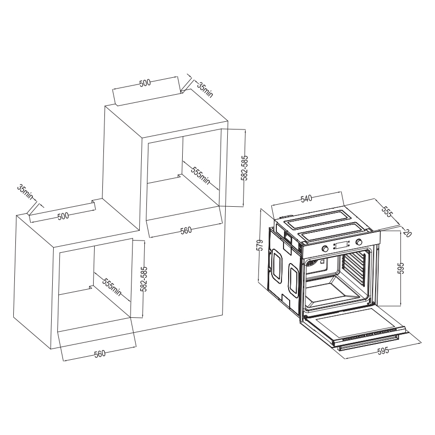 Lò nướng FS OV7080S