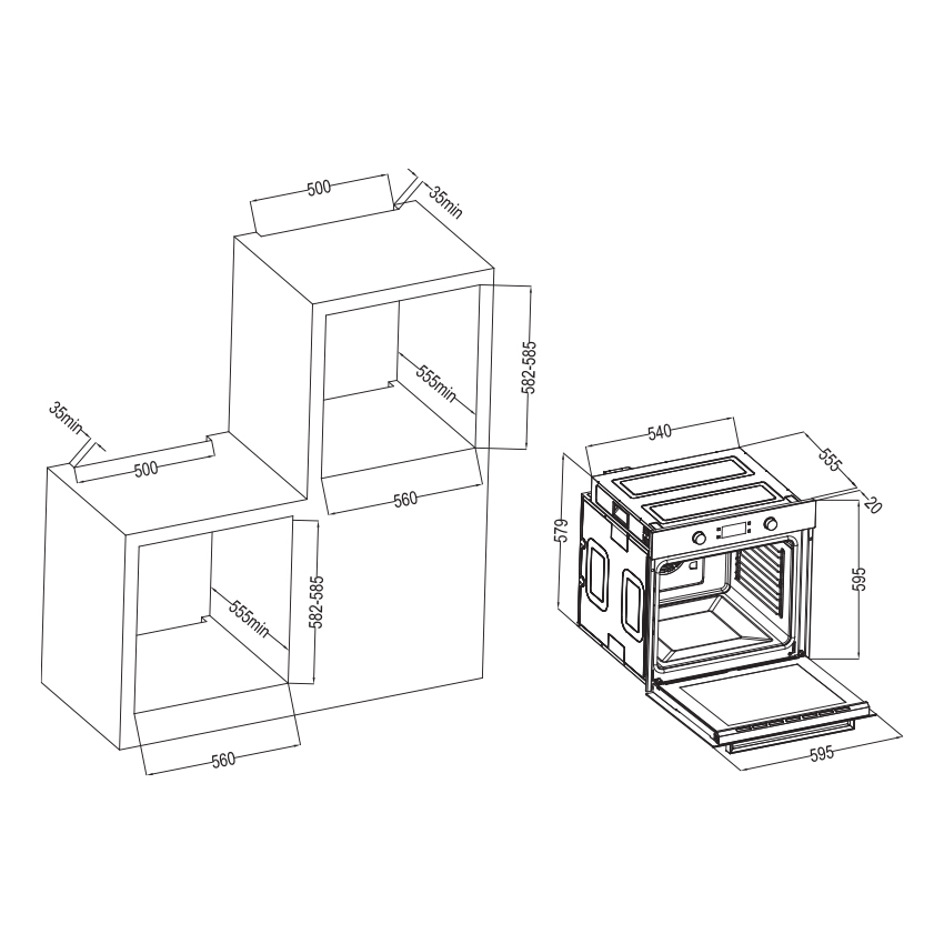 Lò nướng FS OV7210B