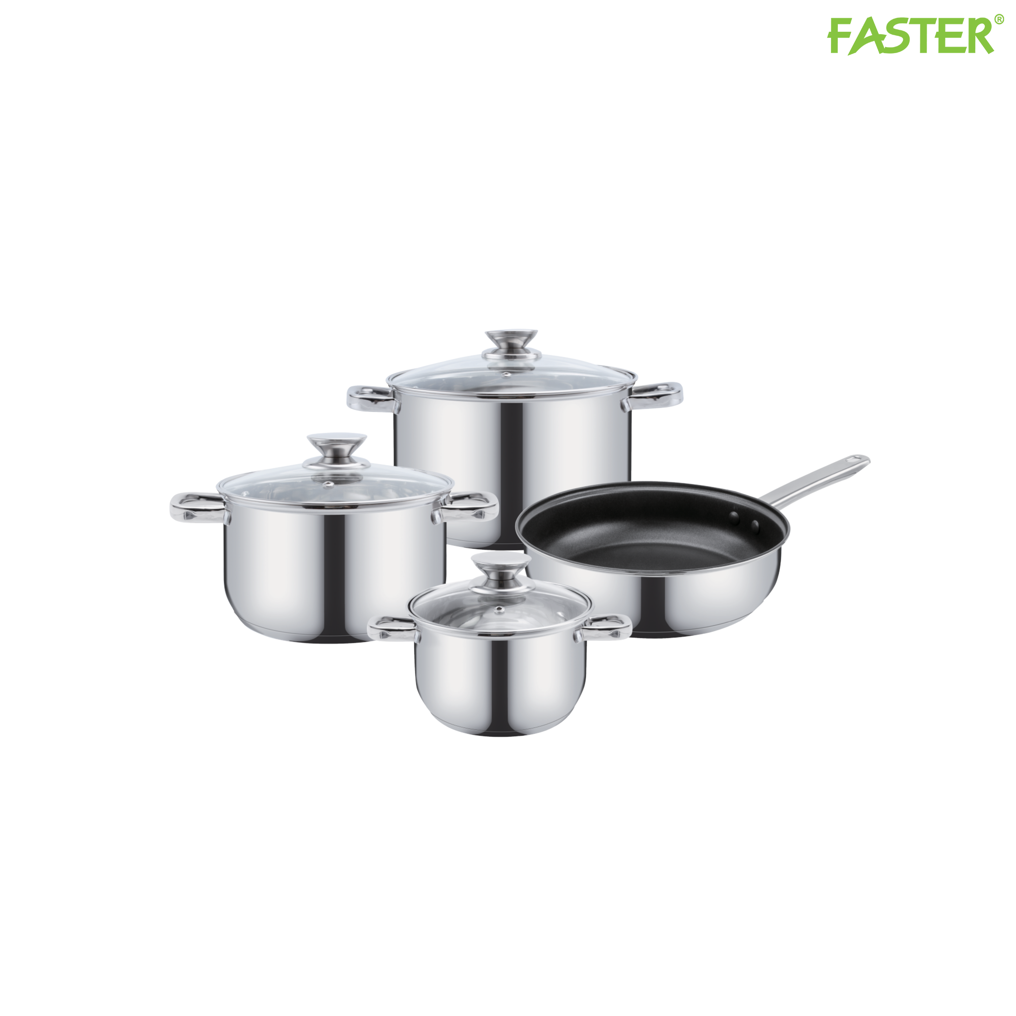 Bộ nồi chảo Faster 0301 Plus