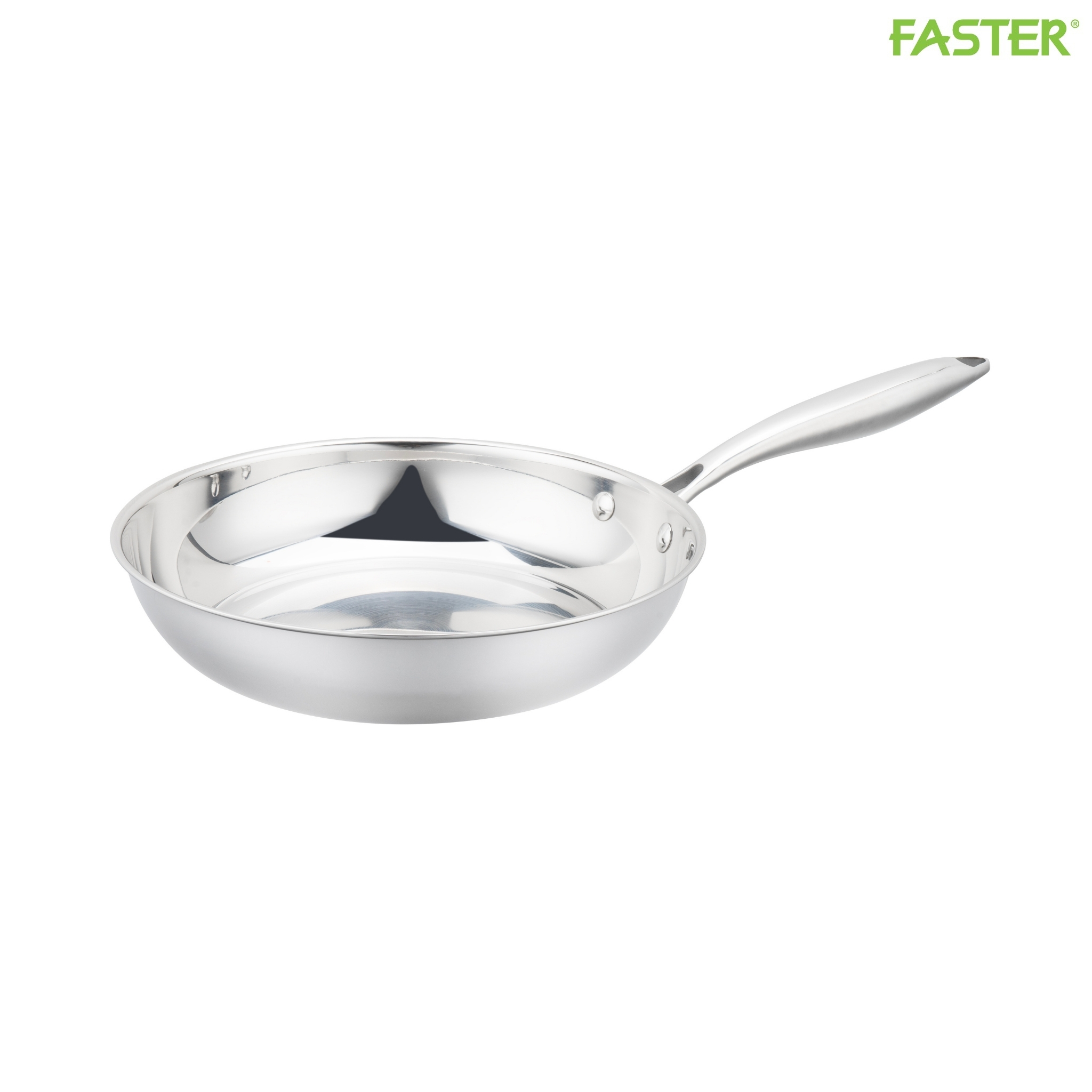 Chảo inox 304 đáy liền nguyên khối FFR2408S