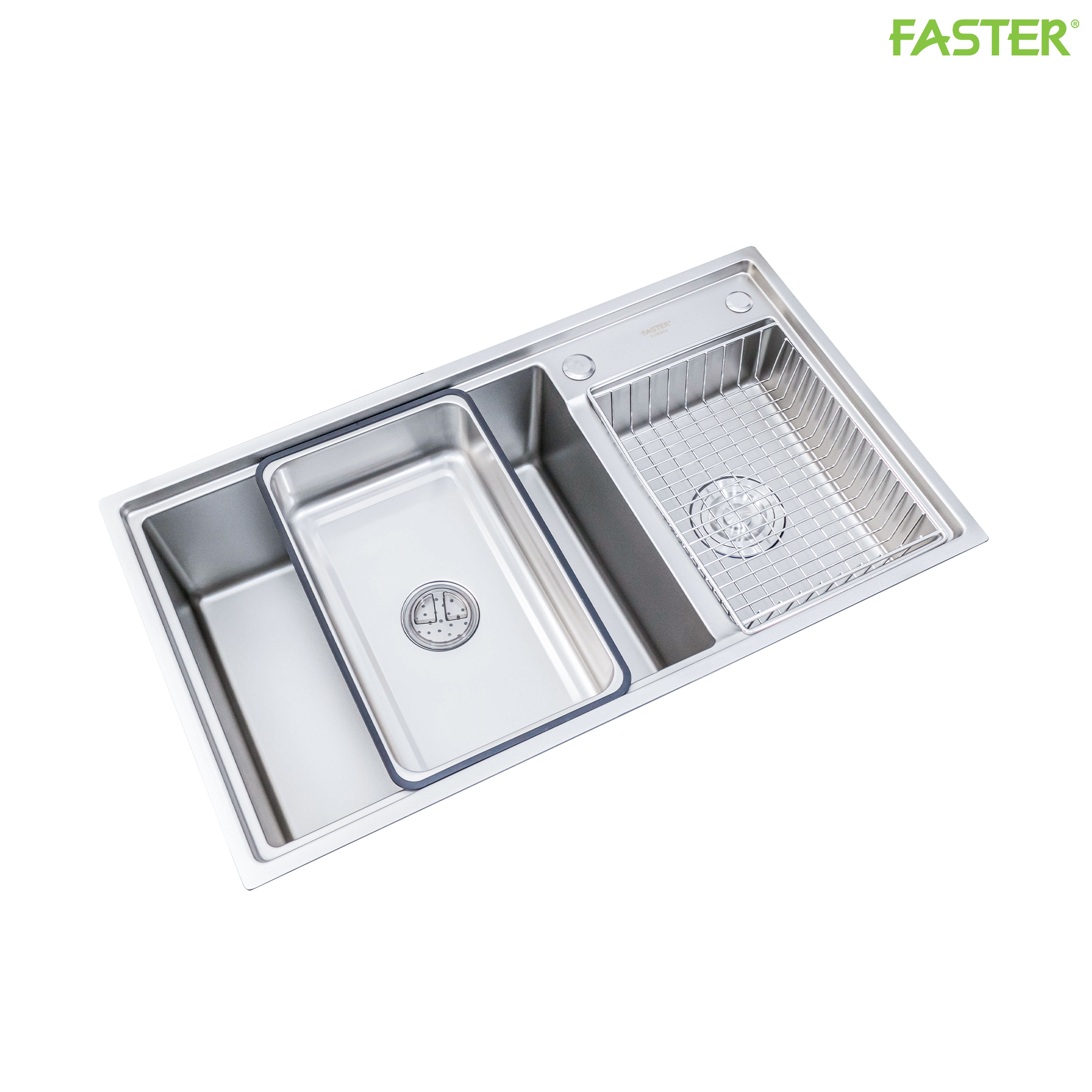 Chậu rửa bát hai hố Faster FS 8347SE