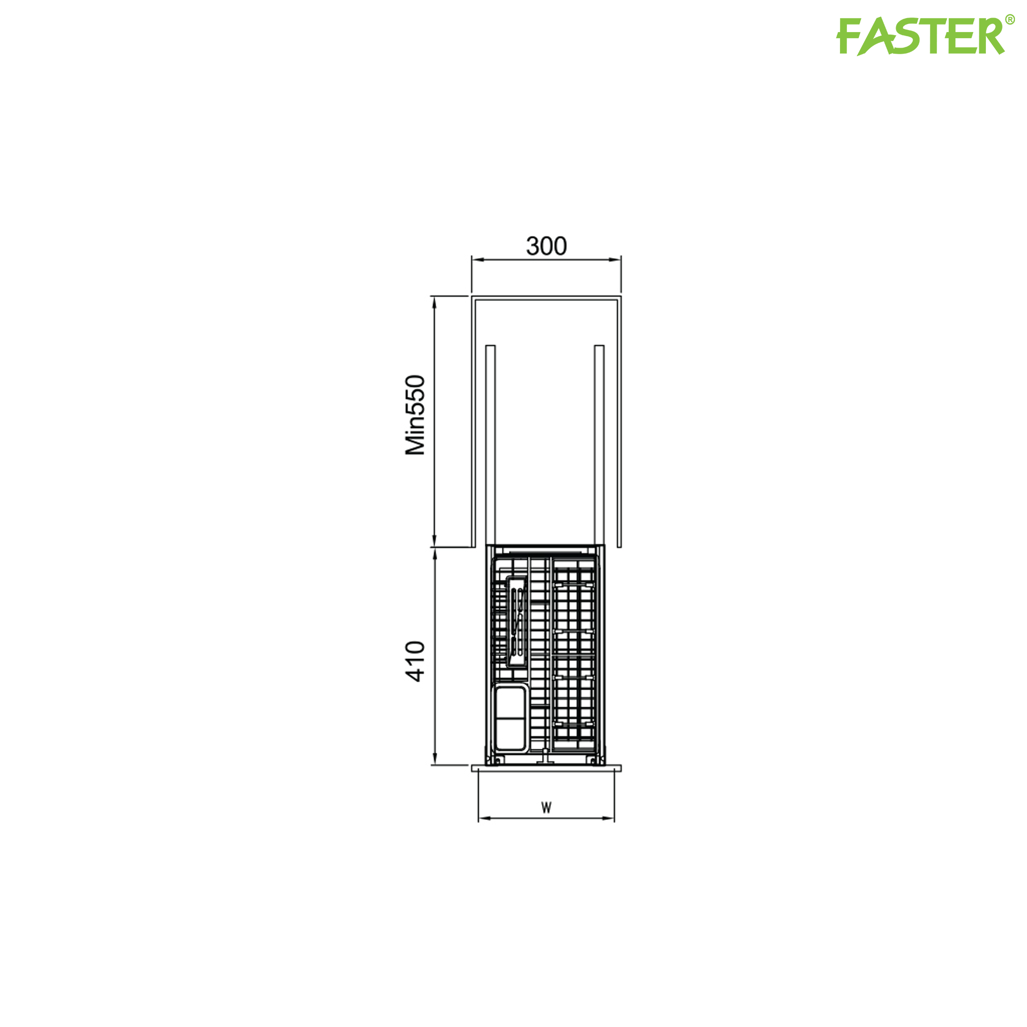 Giá đa năng FS 200DN304/250DN304/300DN304/350DN304/400DN304