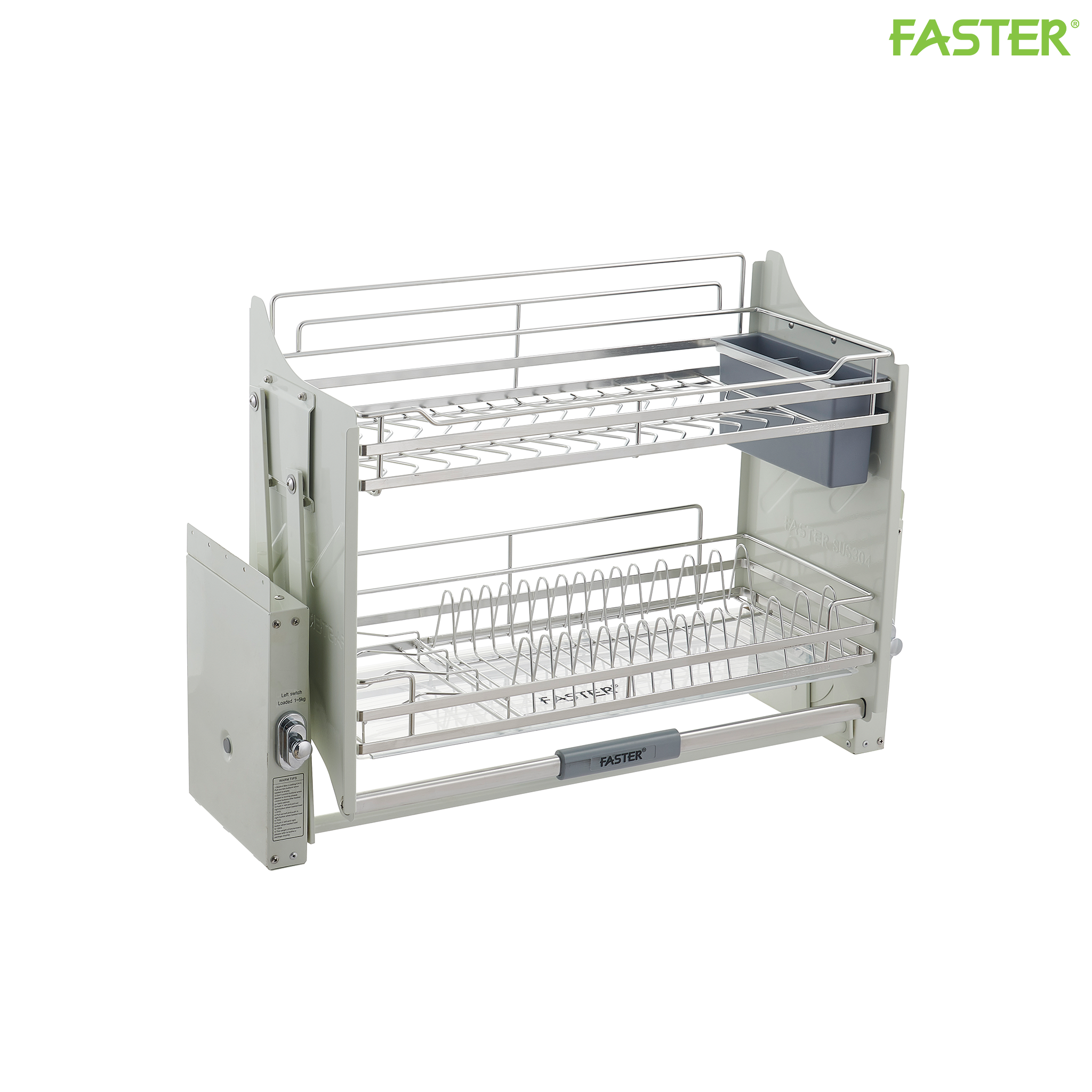 Giá nâng hạ nan dẹt và má inox 304 FS EB900FLE2