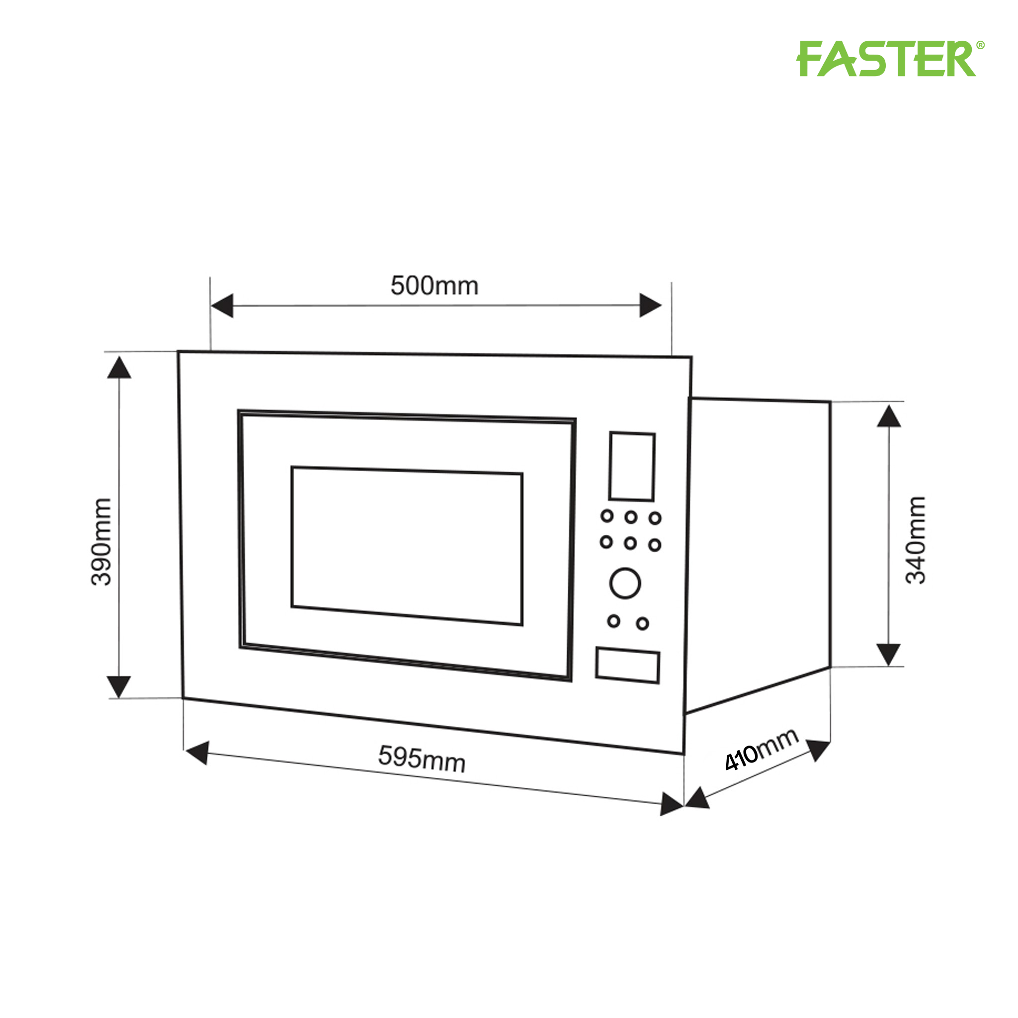 Lò vi sóng Faster FS MOV01
