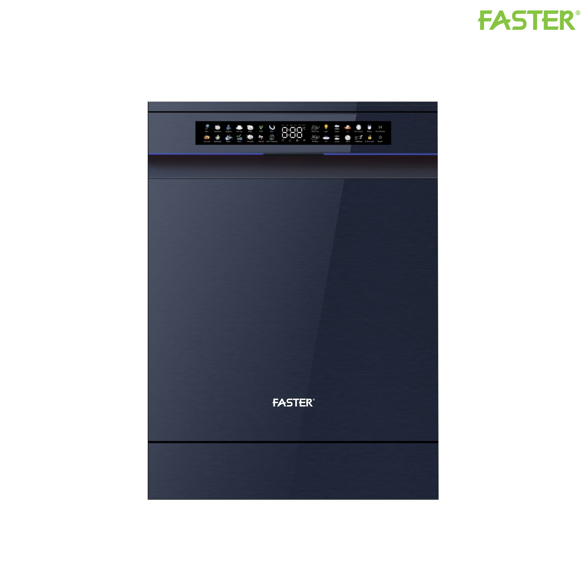 Máy rửa bát nhập khẩu Malaysia ECO 8516 SERI 8 SMART