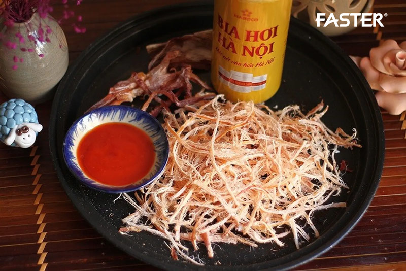 Cách nướng mực bằng nồi chiên không dầu siêu ngon