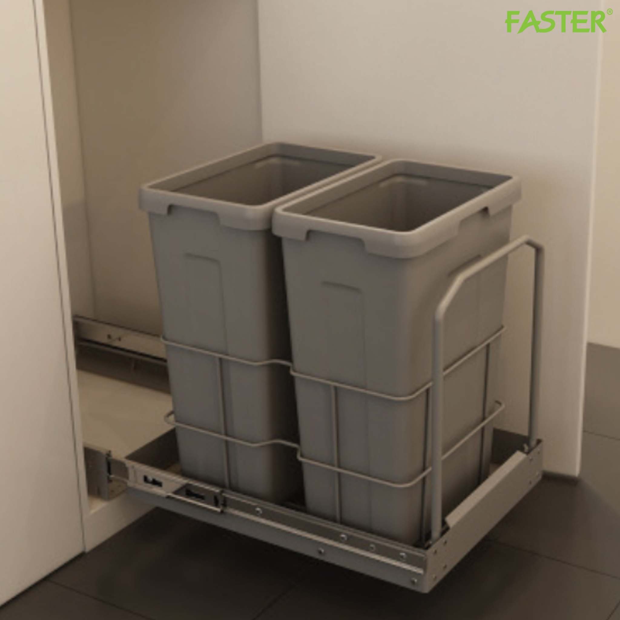 Thùng rác âm tủ FS DB21L