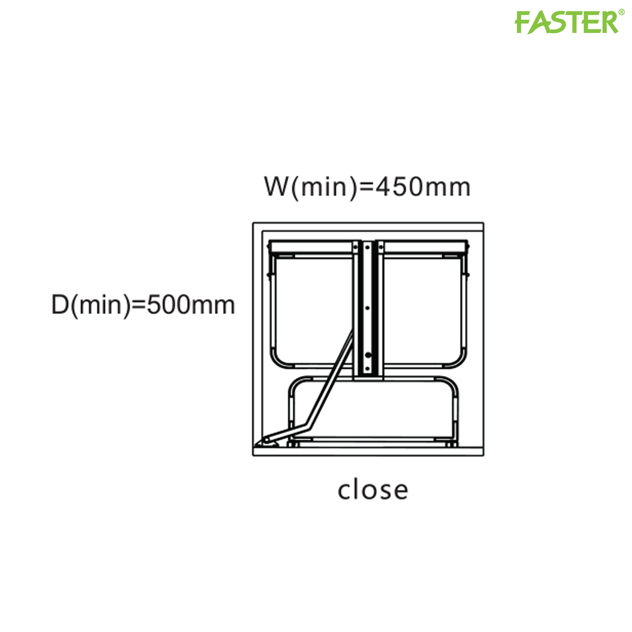 Tủ đựng đồ khô FS 502SVIP